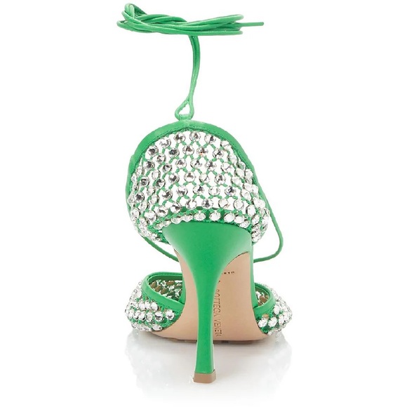 BOTTEGA VENETA SPARKLE STRETCH HEELS - Picture 6 of 8